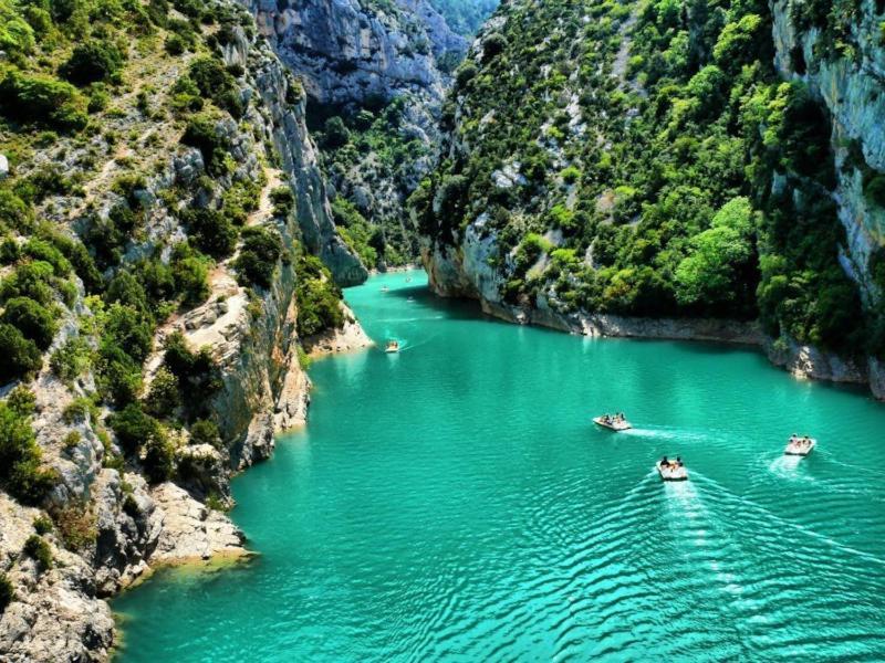 Escapade Et Spa Aux Gorges Du Verdon, Spa Ouvert Juillet Et Aout La Verdière Exterior foto